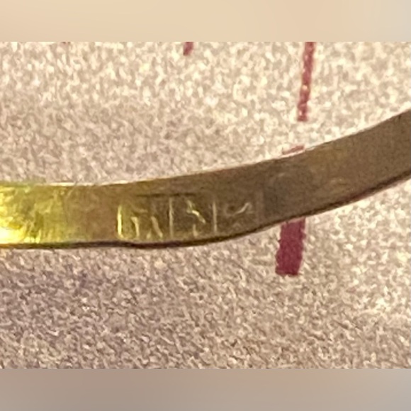 LAST CHANCE 🔥 14K Solid Yellow Gold Lapis Ankh Ring #8042 - Picture 4 of 8